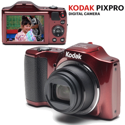 □コダック(Kodak) PIXPRO FZ152 [BLACK]カメラ - コンパクトデジタルカメラ