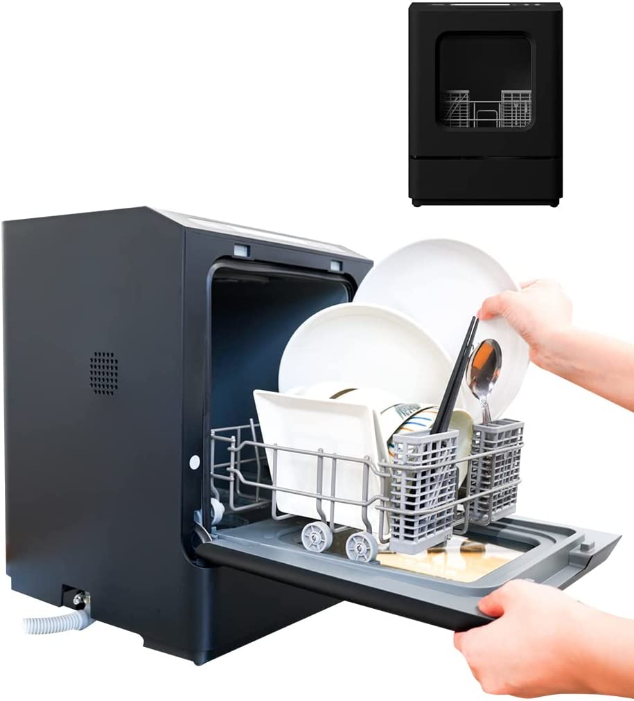 ☆THANKO(サンコー) 超小型の食器洗い乾燥機 1～2人用 工事不要で 