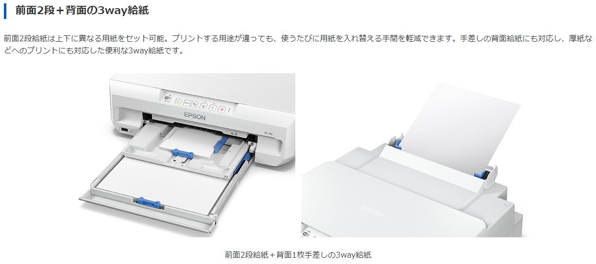 ☆EPSON A4サイズ対応 自動両面・レーベル印刷 6色インク