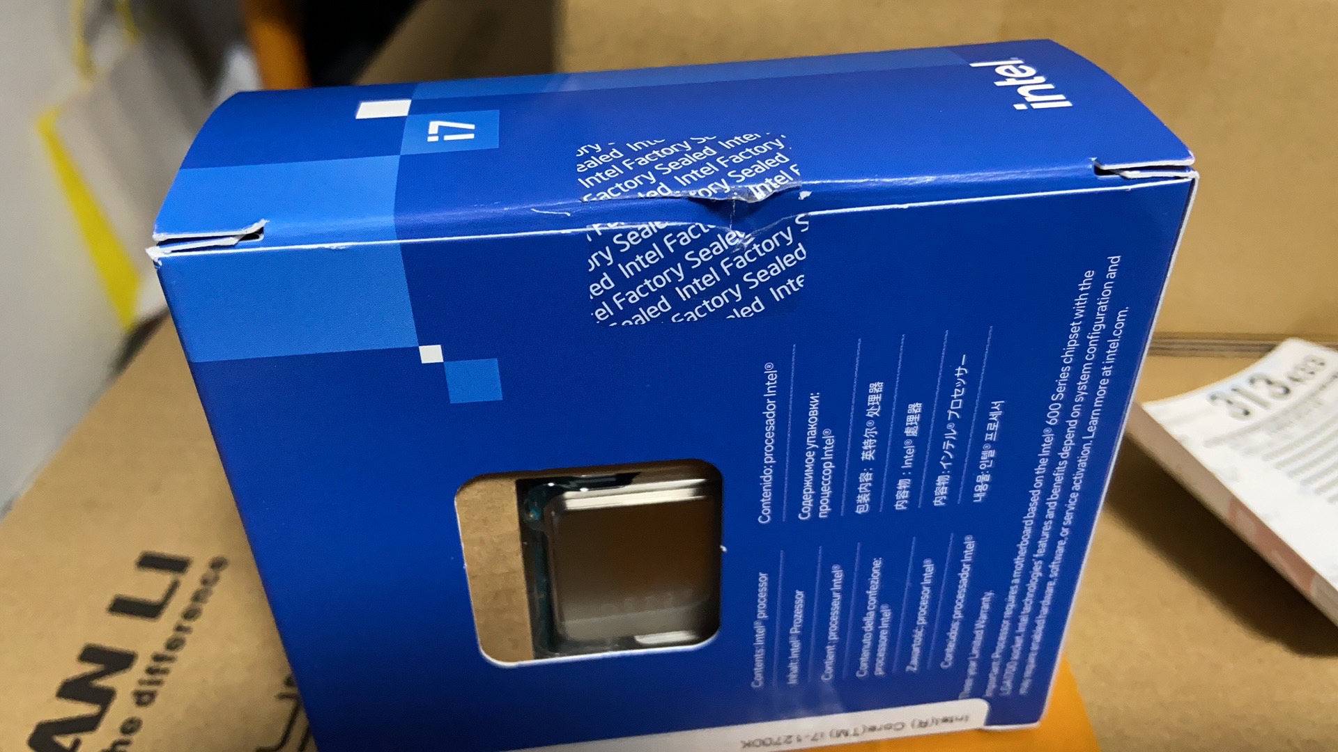 【新品】インテル Core i7 12700K BOX